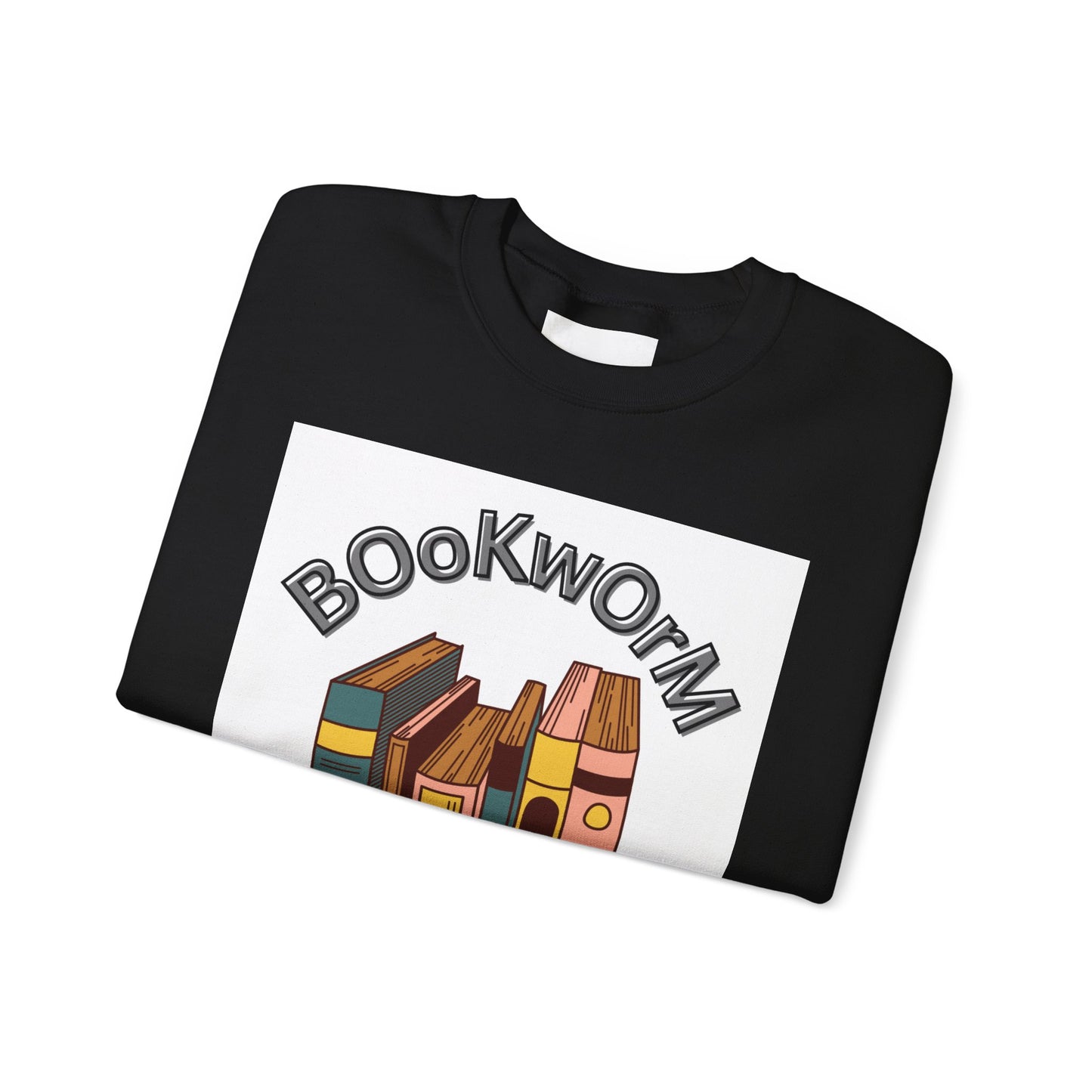 Bookworm Crewneck: The Reader's Comfort