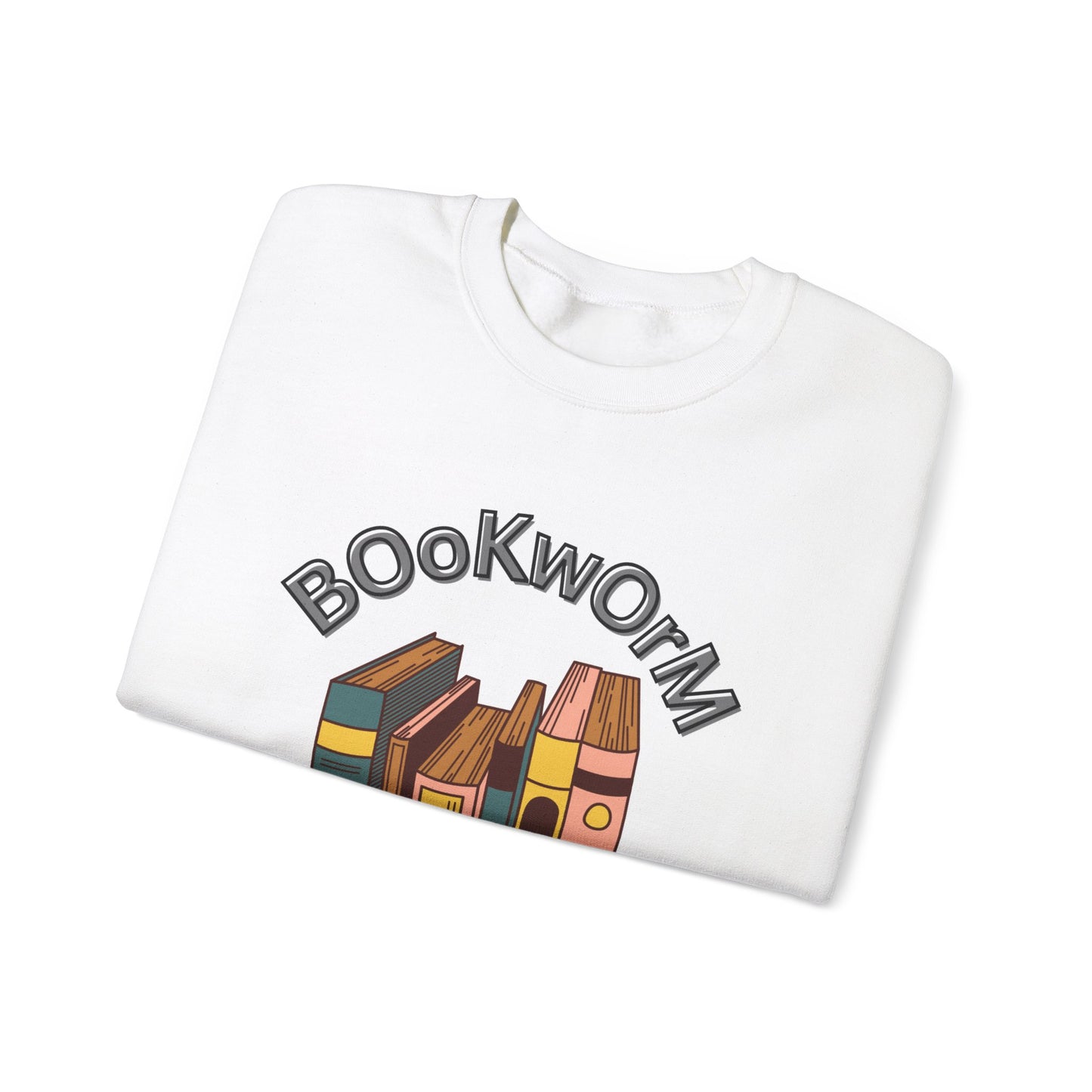 Bookworm Crewneck: The Reader's Comfort