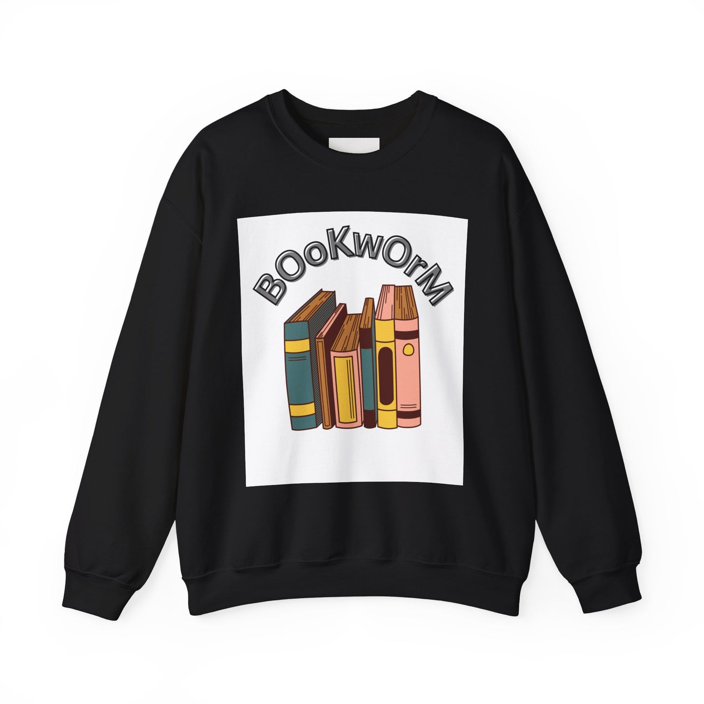 Bookworm Crewneck: The Reader's Comfort